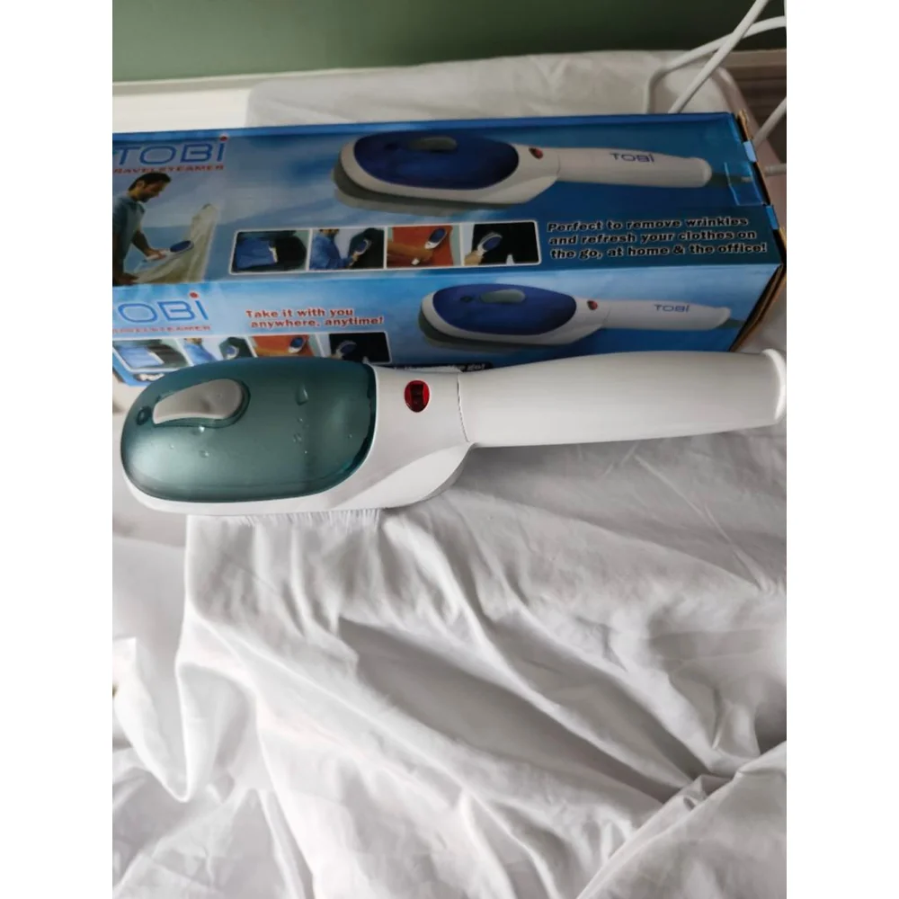 Tobi Travel Steamer One Size Blue White